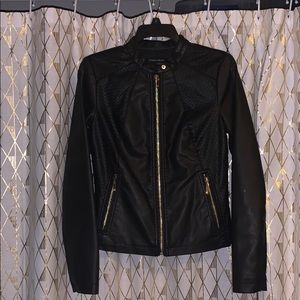 Ivanka Trump faux leather jacket